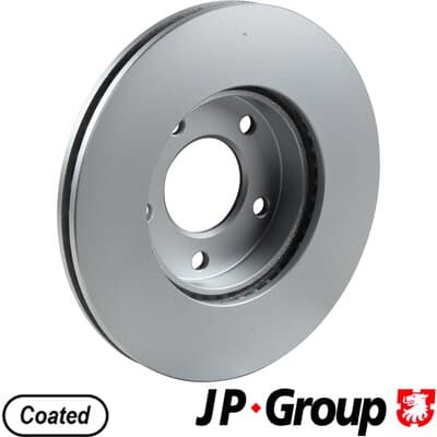 Bromsskiva — Framaxel från JP GROUP - bild 2