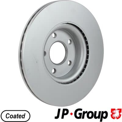Bromsskiva — Framaxel från JP GROUP - bild 2