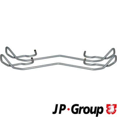 Tillbehörssats skivbromsbelägg — Framaxel från JP GROUP