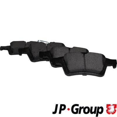 Bromsbeläggssats skivbroms — Bakaxel