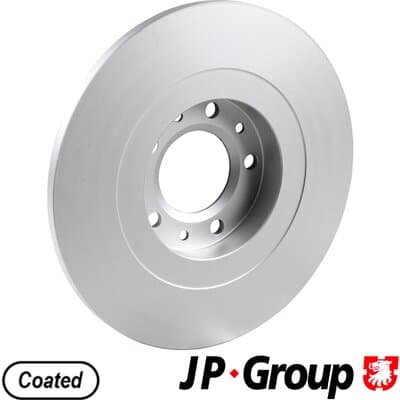 Bromsskiva — Bakaxel från JP GROUP - bild 2