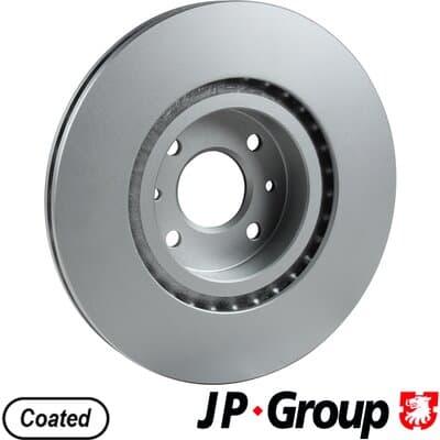 Bromsskiva — Framaxel från JP GROUP - bild 2