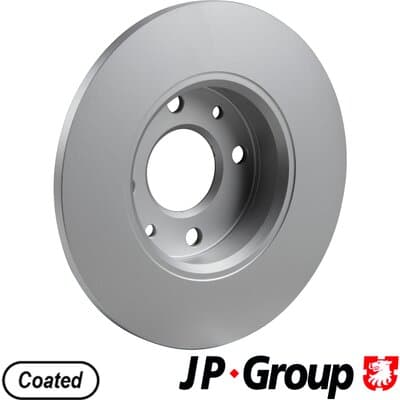 Bromsskiva — Bakaxel från JP GROUP - bild 2