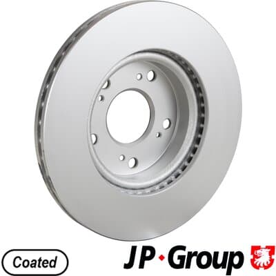 Bromsskiva — Framaxel från JP GROUP - bild 2