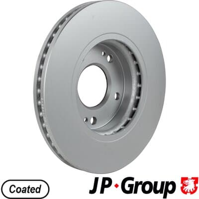 Bromsskiva — Framaxel från JP GROUP - bild 2