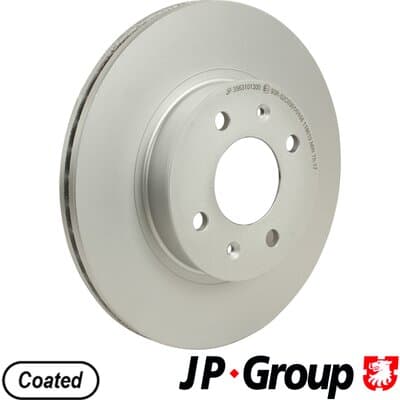 Bromsskiva — Framaxel från JP GROUP
