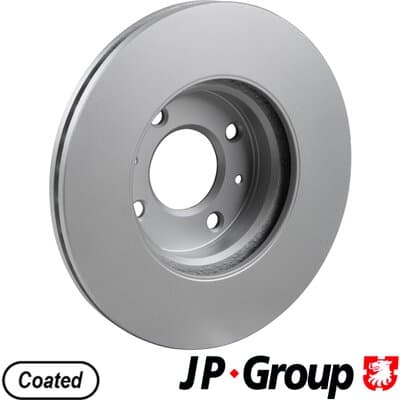 Bromsskiva — Framaxel från JP GROUP - bild 2