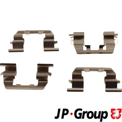 Tillbehörssats skivbromsbelägg från JP GROUP