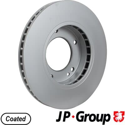 Bromsskiva — Framaxel från JP GROUP - bild 2