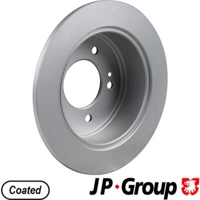 Bromsskiva — Bakaxel från JP GROUP - bild 2