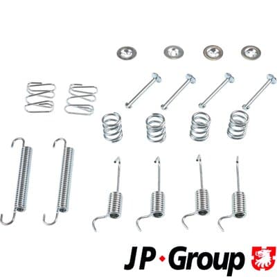 Tillbehörssats bromsbackar parkeringsbroms från JP GROUP