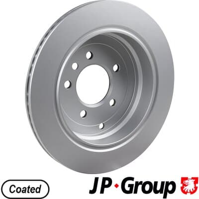 Bromsskiva — Bakaxel från JP GROUP - bild 2