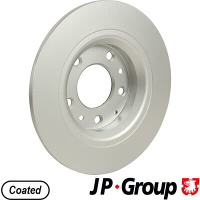 Bromsskiva — Bakaxel från JP GROUP - bild 2