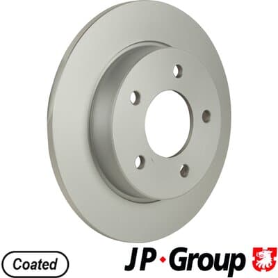 Bromsskiva — Bakaxel från JP GROUP