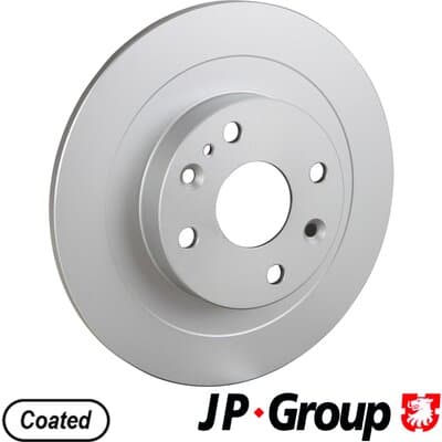 Bromsskiva — Bakaxel från JP GROUP