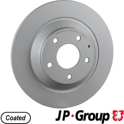 Bromsskiva — Bakaxel från JP GROUP
