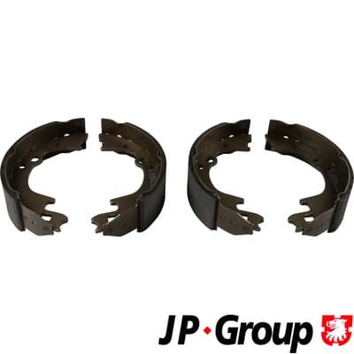 Bromsbackar sats — Bakaxel från JP GROUP
