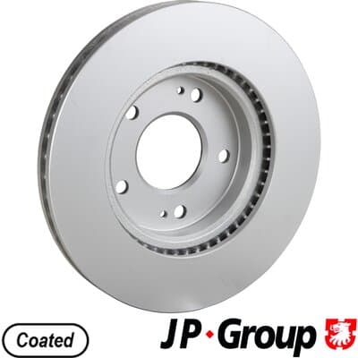 Bromsskiva — Framaxel från JP GROUP - bild 2