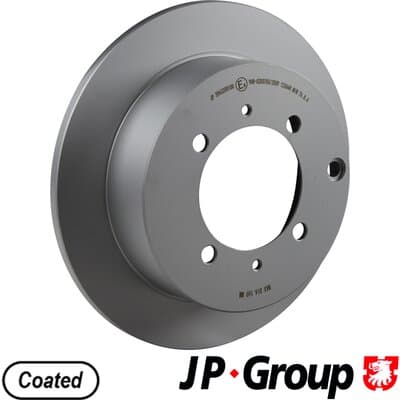 Bromsskiva — Bakaxel från JP GROUP
