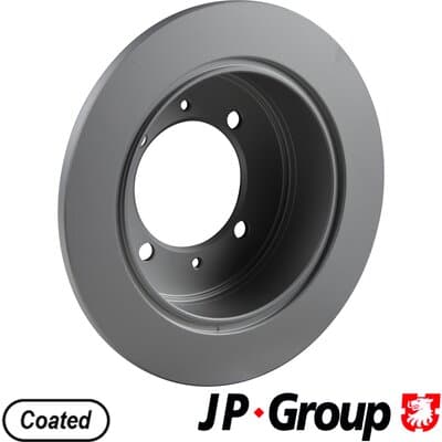 Bromsskiva — Bakaxel från JP GROUP - bild 2