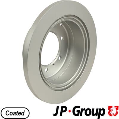 Bromsskiva — Bakaxel från JP GROUP - bild 2