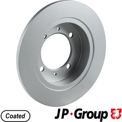 Bromsskiva — Bakaxel från JP GROUP - bild 2