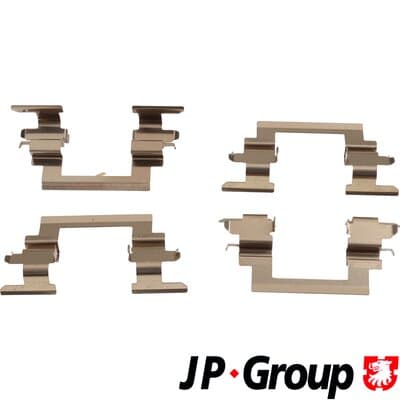 Tillbehörssats skivbromsbelägg från JP GROUP