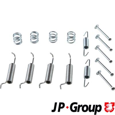 Tillbehörssats bromsbackar parkeringsbroms från JP GROUP