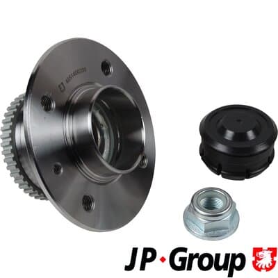 Hjulnav — Bakaxel, båda sidor från JP GROUP