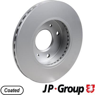 Bromsskiva — Framaxel från JP GROUP - bild 2