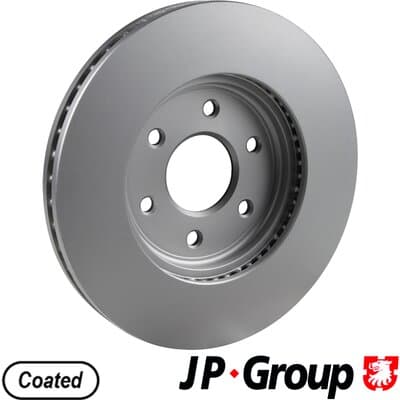 Bromsskiva — Framaxel från JP GROUP - bild 2