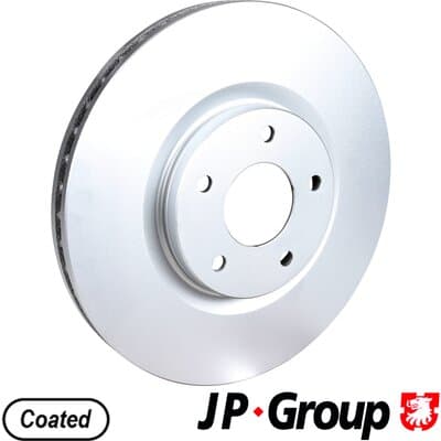 Bromsskiva — Framaxel från JP GROUP