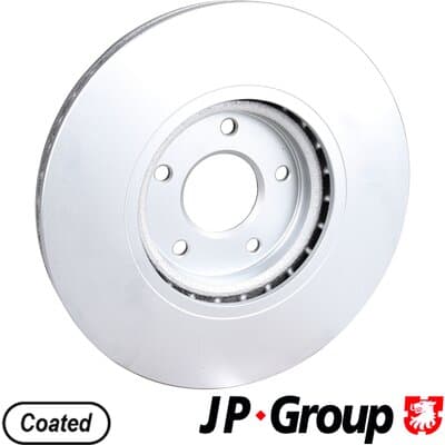 Bromsskiva — Framaxel från JP GROUP - bild 2
