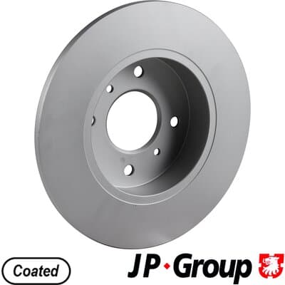 Bromsskiva — Bakaxel från JP GROUP - bild 2