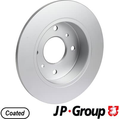 Bromsskiva — Bakaxel från JP GROUP - bild 2
