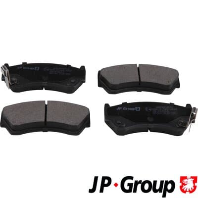 Bromsbeläggssats skivbroms — Framaxel från JP GROUP