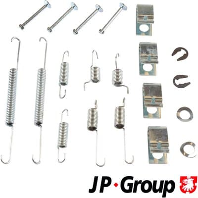 Tillbehörssats bromsbackar från JP GROUP