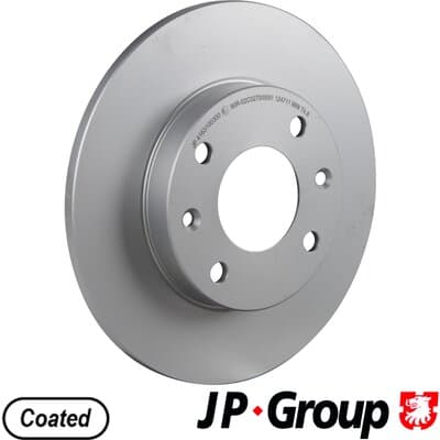 Bromsskiva — Framaxel från JP GROUP
