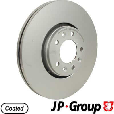 Bromsskiva — Framaxel från JP GROUP