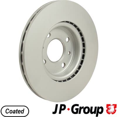 Bromsskiva — Framaxel från JP GROUP - bild 2