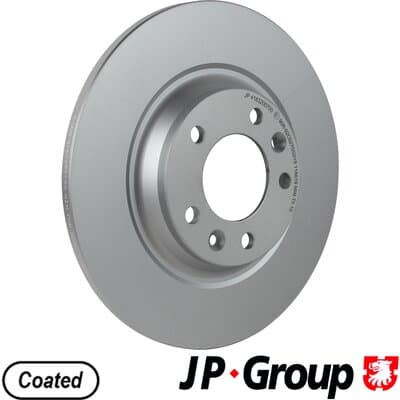 Bromsskiva — Bakaxel från JP GROUP
