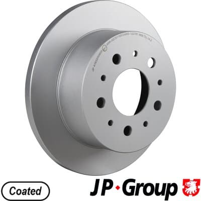 Bromsskiva — Bakaxel från JP GROUP