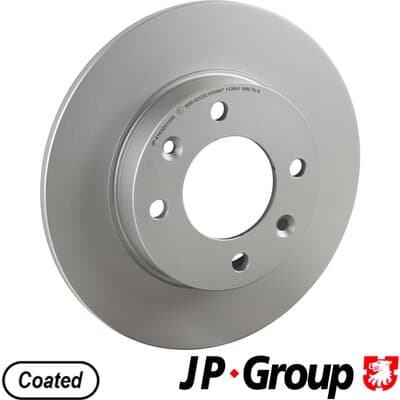 Bromsskiva — Bakaxel från JP GROUP