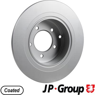 Bromsskiva — Bakaxel från JP GROUP - bild 2