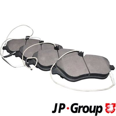Bromsbeläggssats skivbroms — Framaxel från JP GROUP