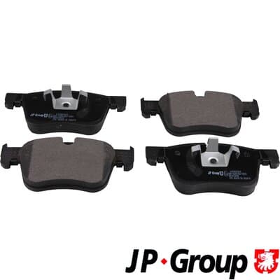Bromsbeläggssats skivbroms — Framaxel från JP GROUP