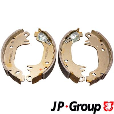 Bromsbackar sats — Bakaxel från JP GROUP