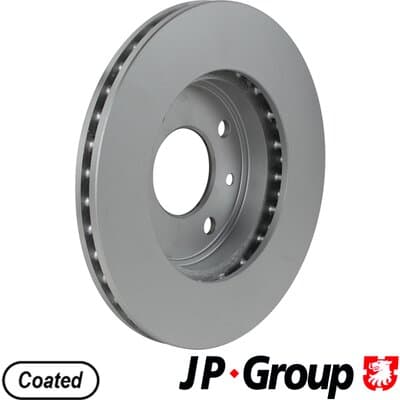 Bromsskiva — Framaxel från JP GROUP - bild 2