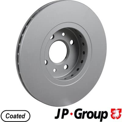 Bromsskiva — Framaxel från JP GROUP - bild 2