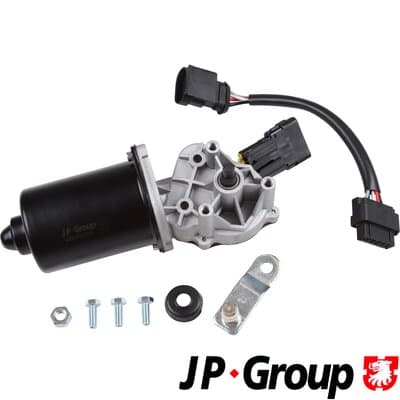 Vindrutetorkarmotor från JP GROUP